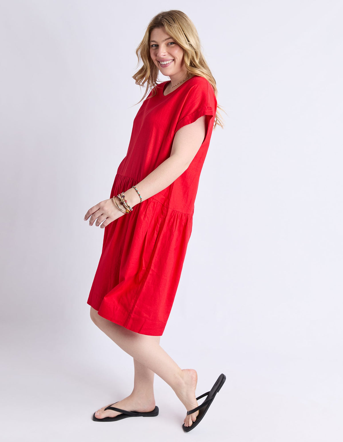 ELM_SUNSET HOUR DRESS POPPY _ SUNSET HOUR DRESS POPPY _ Ebony Boutique NZ