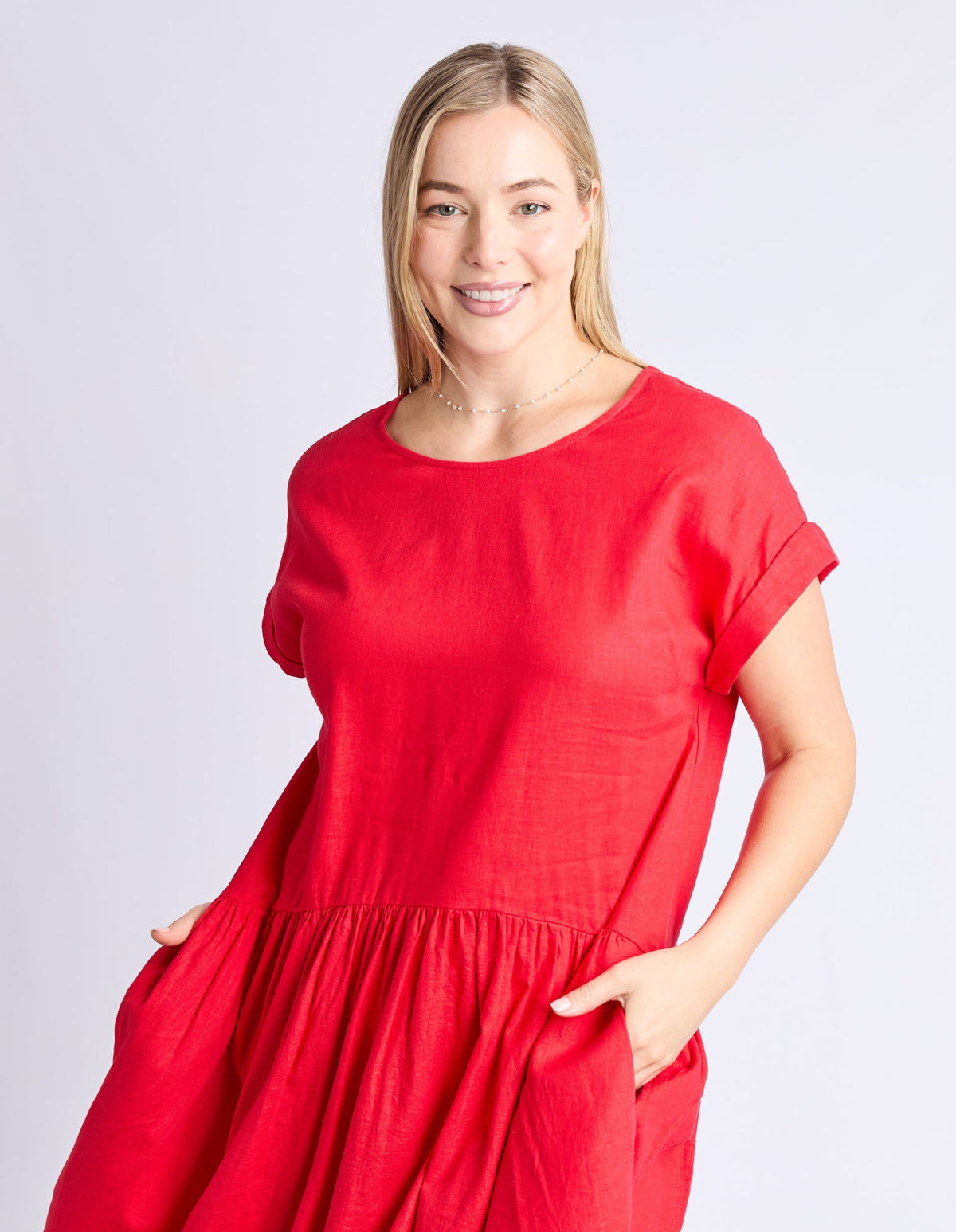 ELM_SUNSET HOUR DRESS POPPY _ SUNSET HOUR DRESS POPPY _ Ebony Boutique NZ