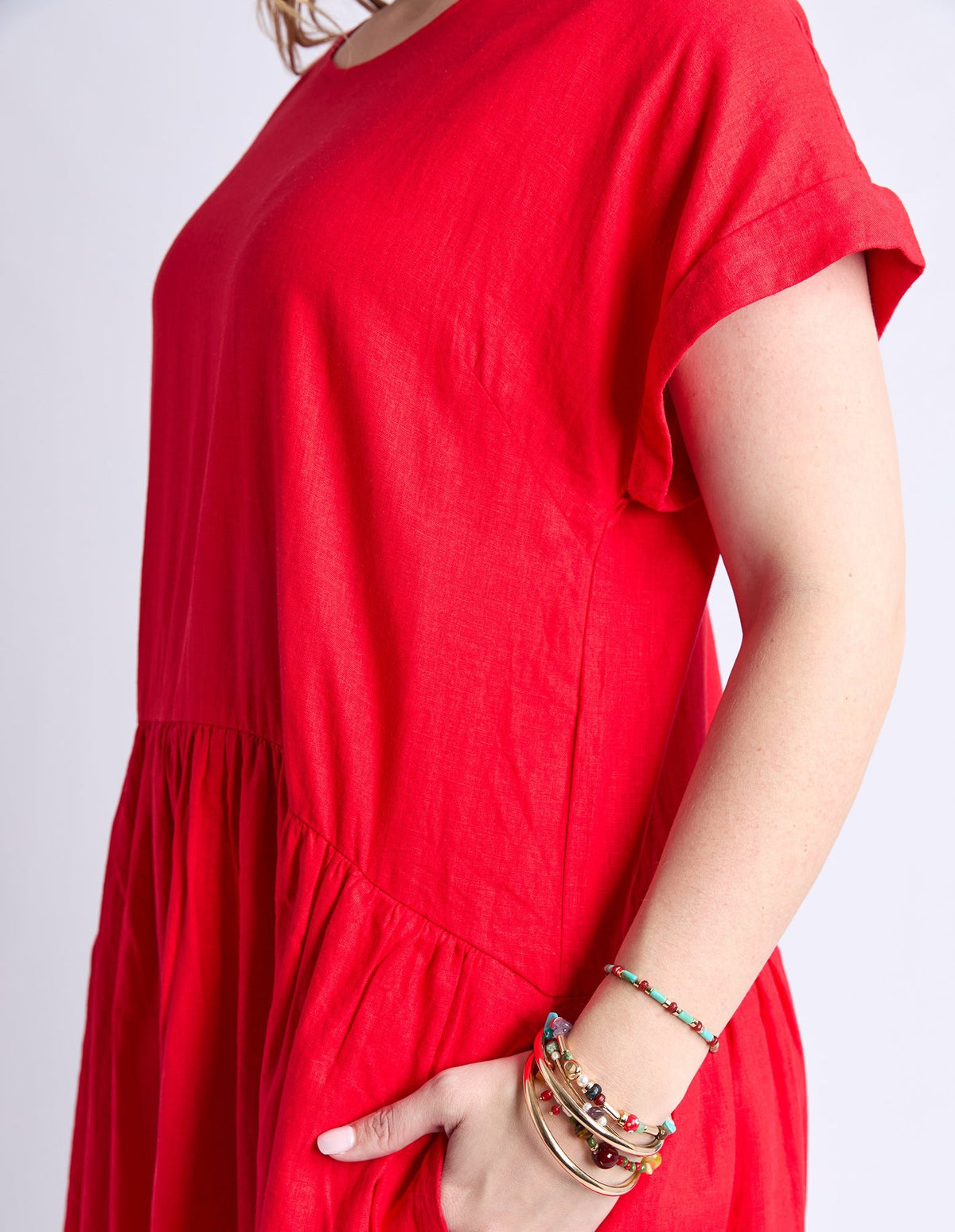 ELM_SUNSET HOUR DRESS POPPY _ SUNSET HOUR DRESS POPPY _ Ebony Boutique NZ