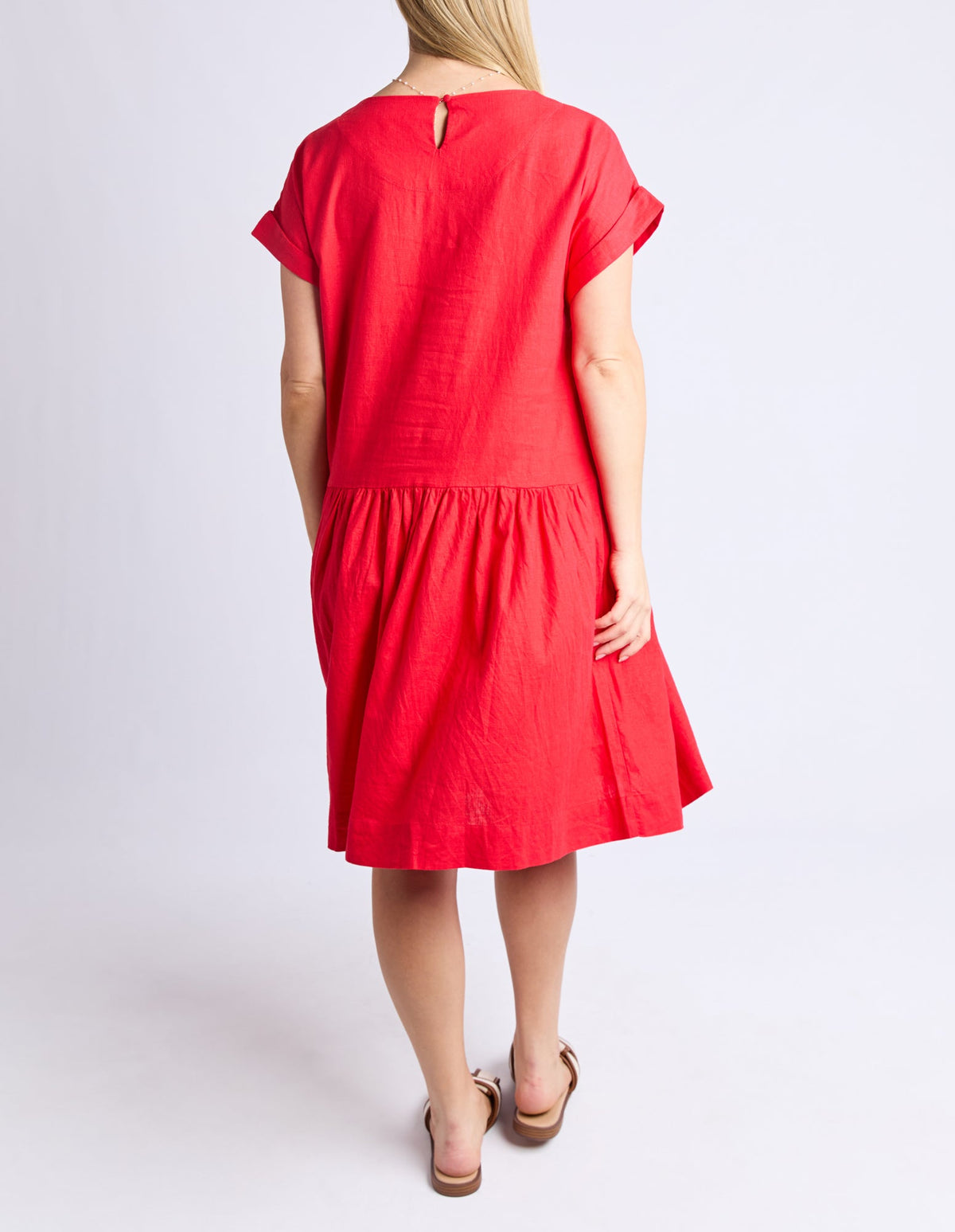 ELM_SUNSET HOUR DRESS POPPY _ SUNSET HOUR DRESS POPPY _ Ebony Boutique NZ