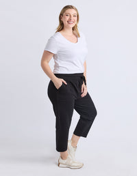 SUTTON TRACKPANT BLACK_by_ELM_women's_in_New Zealand_ SUTTON TRACKPANT BLACK _