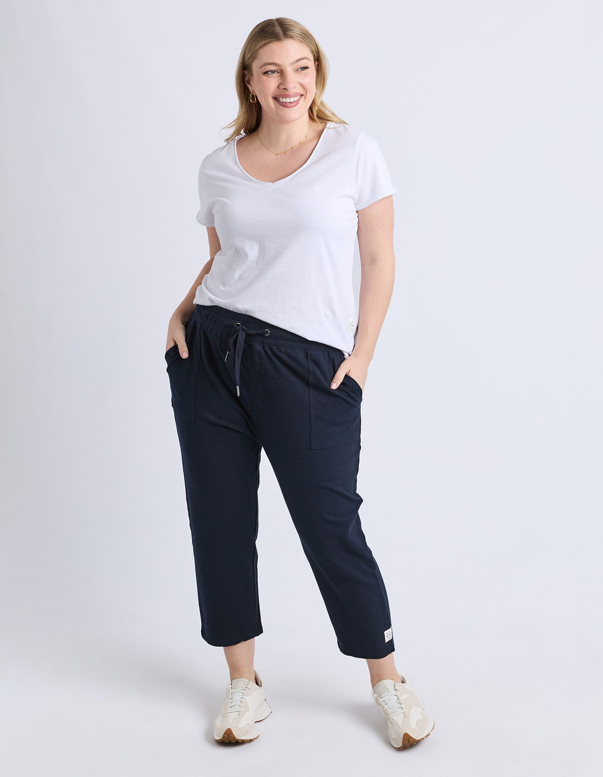 SUTTON TRACKPANT NAVY_by_ELM_women's_in_New Zealand_ SUTTON TRACKPANT NAVY _
