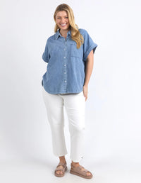 ELM_TAYLOR SS SHIRT _ TAYLOR SS SHIRT _ Ebony Boutique NZ