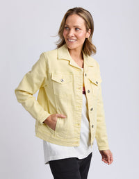 TILLY JACKET PALE LEMON_by_ELM_women's_in_New Zealand_ TILLY JACKET PALE LEMON _