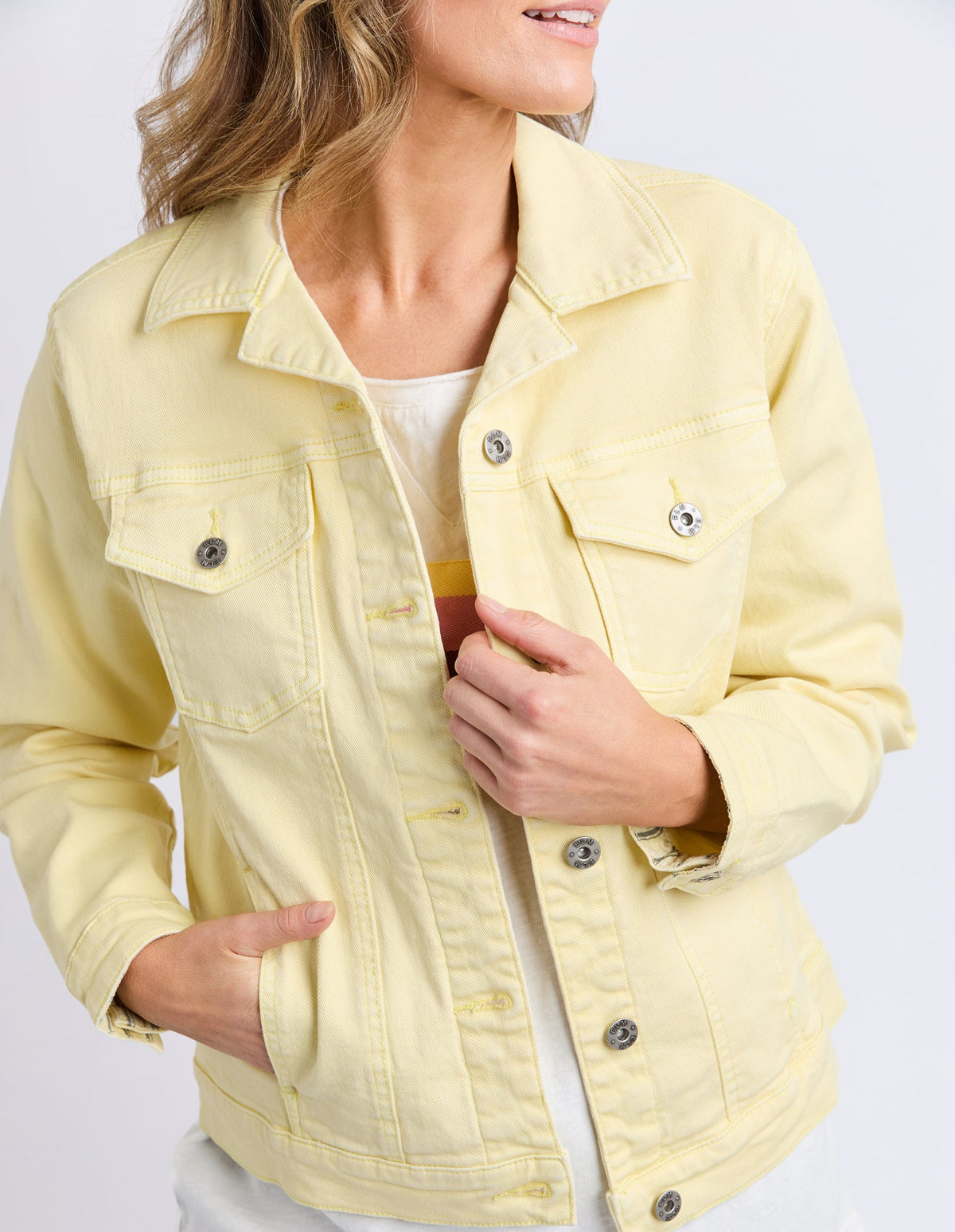TILLY JACKET PALE LEMON_by_ELM_women's_in_New Zealand_ TILLY JACKET PALE LEMON _