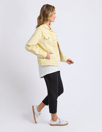 TILLY JACKET PALE LEMON_by_ELM_women's_in_New Zealand_ TILLY JACKET PALE LEMON _