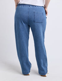 VALERIE TRACKPANT BLUE_by_ELM_women's_in_New Zealand_ VALERIE TRACKPANT BLUE _
