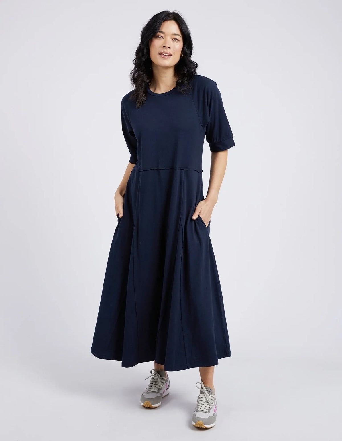 ELM_YORK MIDI DRESS _ YORK MIDI DRESS _ Ebony Boutique NZ