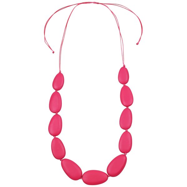 ENHANCE_RAVE NECKLACE BRIGHT PINK _ RAVE NECKLACE BRIGHT PINK _ Ebony Boutique NZ