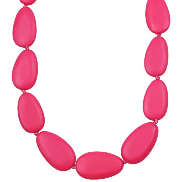 ENHANCE_RAVE NECKLACE BRIGHT PINK _ RAVE NECKLACE BRIGHT PINK _ Ebony Boutique NZ