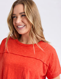 FOXWOOD_ALLISON TEE TANGELO _ ALLISON TEE TANGELO _ Ebony Boutique NZ