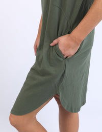 FOXWOOD_BAY DRESS KHAKI _ BAY DRESS KHAKI _ Ebony Boutique NZ