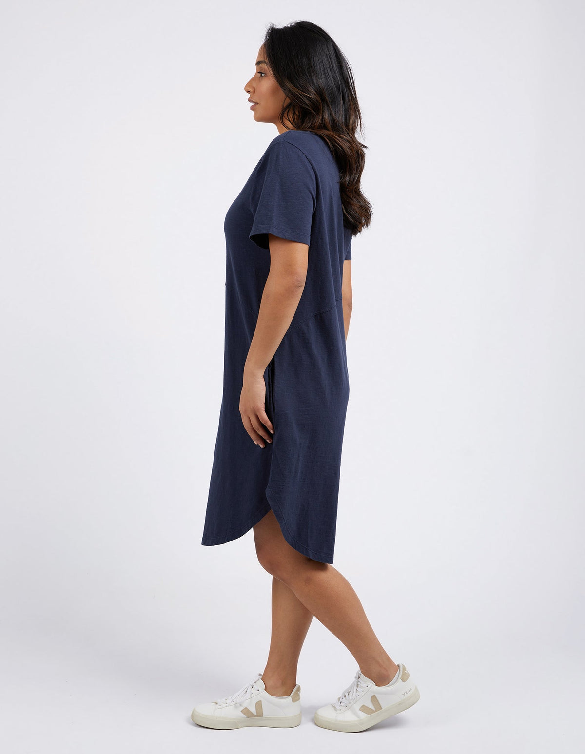FOXWOOD_BAY DRESS NAVY _ BAY DRESS NAVY _ Ebony Boutique NZ