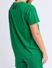 FOXWOOD_CITY LIFE TEE GREEN _ CITY LIFE TEE GREEN _ Ebony Boutique NZ