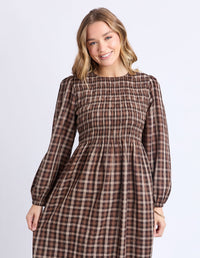COCO CHECK DRESS_by_FOXWOOD_women's_in_New Zealand_ COCO CHECK DRESS _