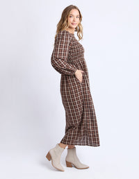 COCO CHECK DRESS_by_FOXWOOD_women's_in_New Zealand_ COCO CHECK DRESS _