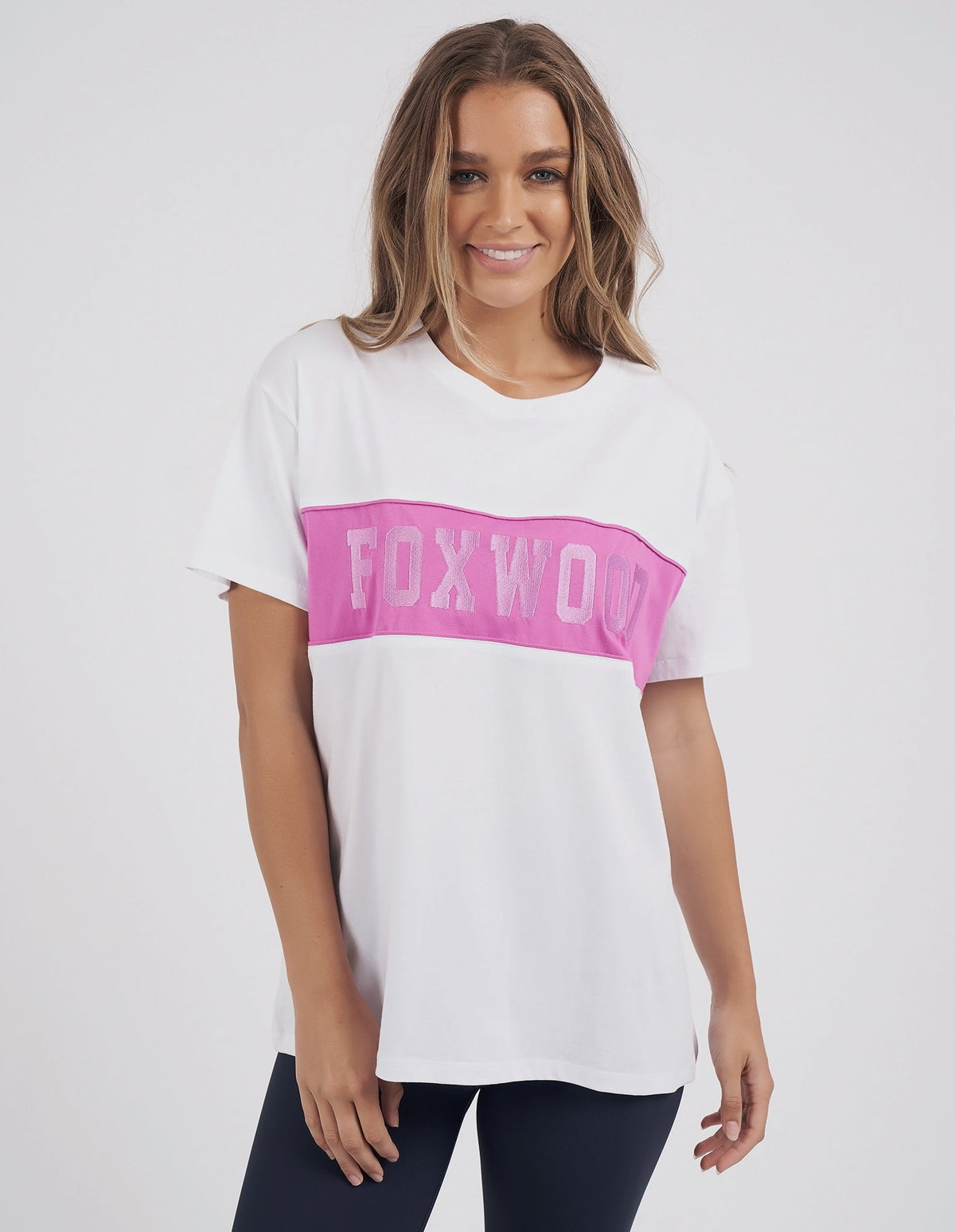 FOXWOOD_CONNECTION TEE _ CONNECTION TEE _ Ebony Boutique NZ