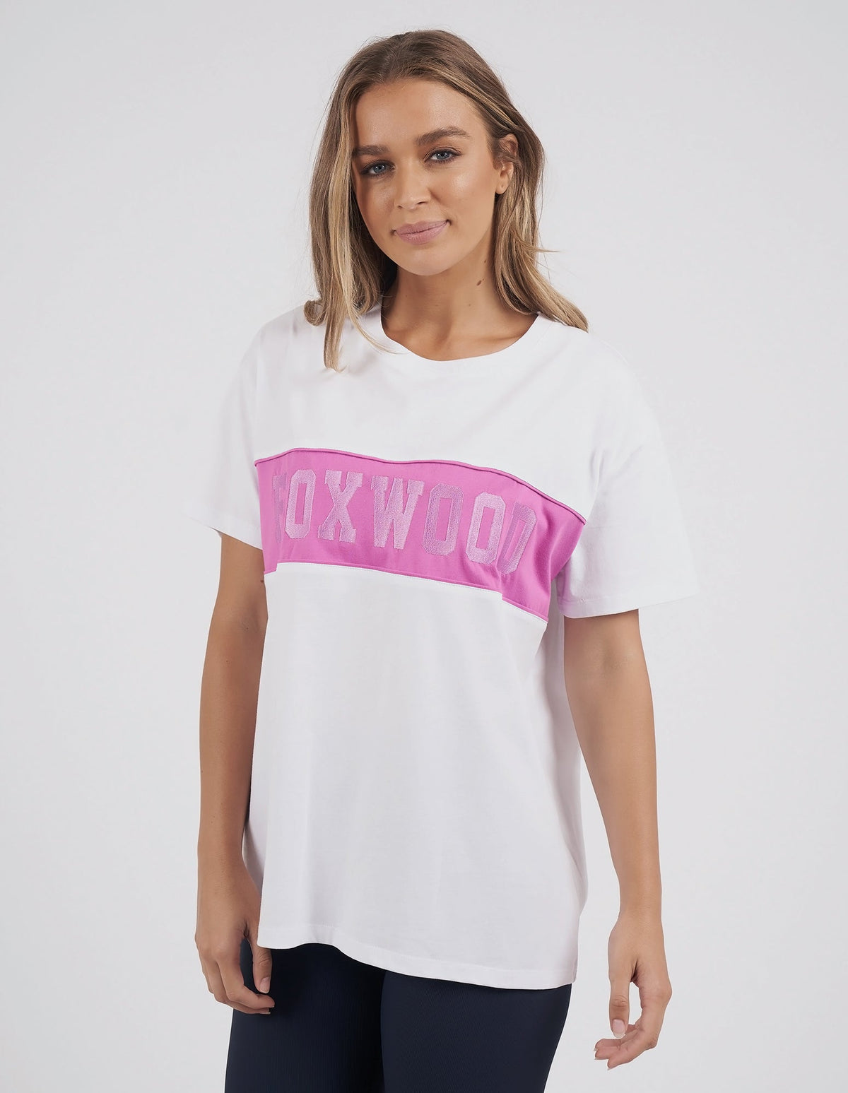 FOXWOOD_CONNECTION TEE _ CONNECTION TEE _ Ebony Boutique NZ