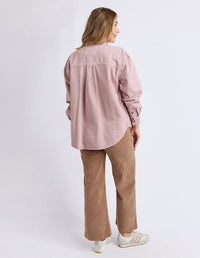 DAISY OVERSHIRT DUSKY PINK_by_FOXWOOD_women's_in_New Zealand_ DAISY OVERSHIRT DUSKY PINK _