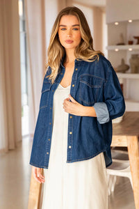 FOXWOOD_DAISY OVERSHIRT _ DAISY OVERSHIRT _ Ebony Boutique NZ