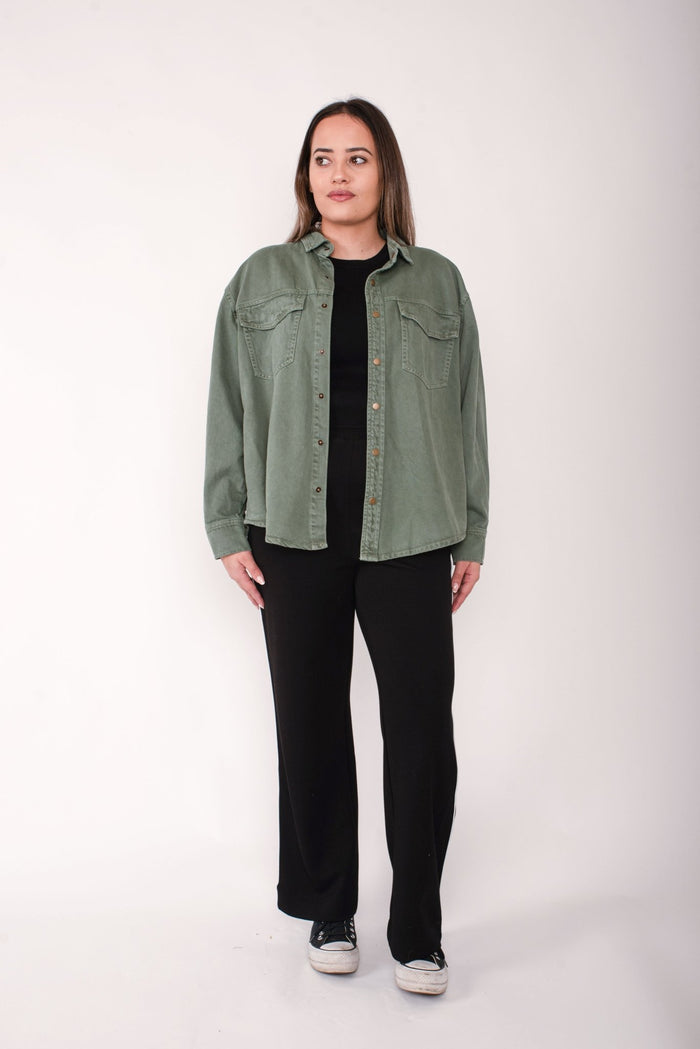 FOXWOOD_DAISY OVERSHIRT _ DAISY OVERSHIRT _ Ebony Boutique NZ