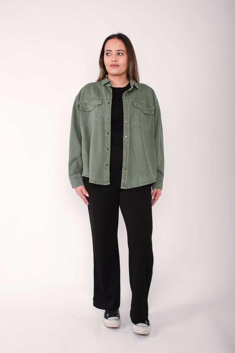 FOXWOOD_DAISY OVERSHIRT _ DAISY OVERSHIRT _ Ebony Boutique NZ