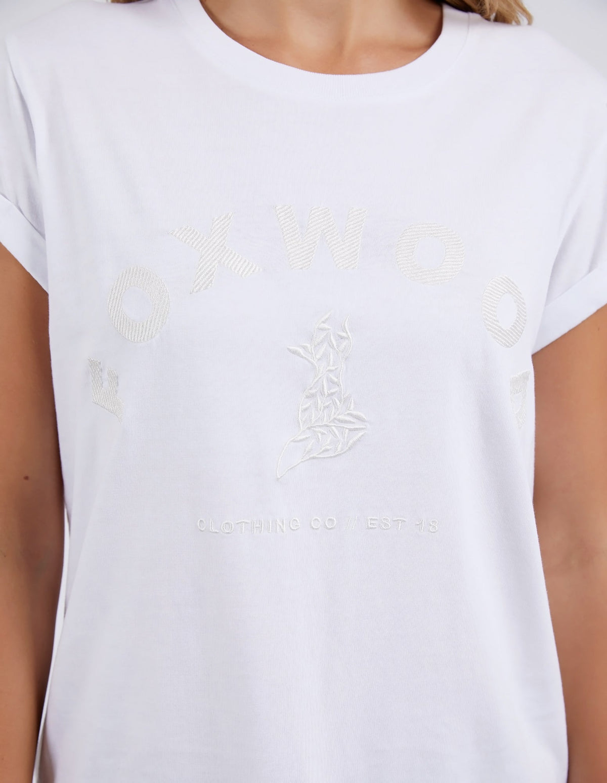 FOXWOOD_EFFORTLESS TEE _ EFFORTLESS TEE _ Ebony Boutique NZ