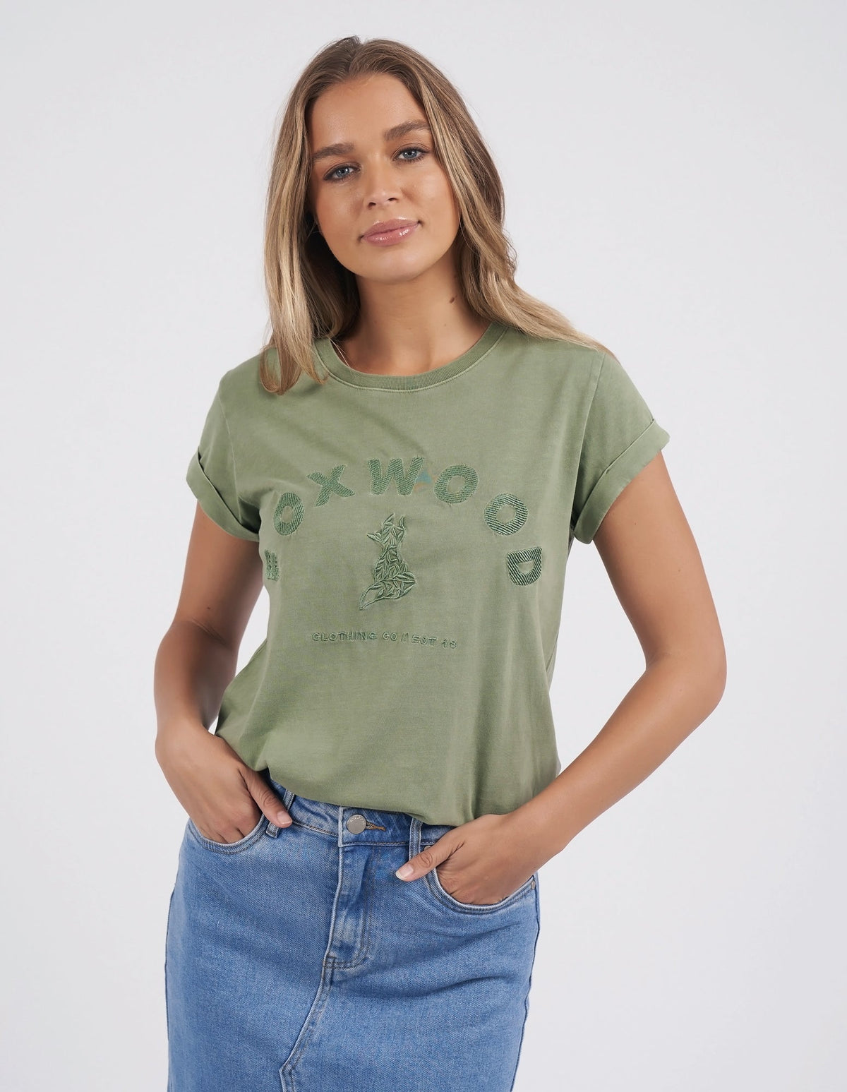 FOXWOOD_EFFORTLESS TEE _ EFFORTLESS TEE _ Ebony Boutique NZ