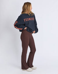 ELEVATED SUNDAY CREW NAVY/ORANGE_by_FOXWOOD_women's_in_New Zealand_ ANGLE _