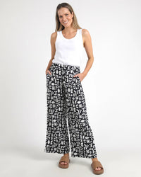 FOXWOOD_ETCHED GEO PANT _ ETCHED GEO PANT _ Ebony Boutique NZ