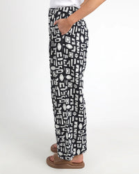 FOXWOOD_ETCHED GEO PANT _ ETCHED GEO PANT _ Ebony Boutique NZ