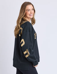 FOXWOOD INTERVAL CREW METALLIC GOLD_by_FOXWOOD_women's_in_New Zealand_ FOXWOOD INTERVAL CREW METALLIC GOLD _
