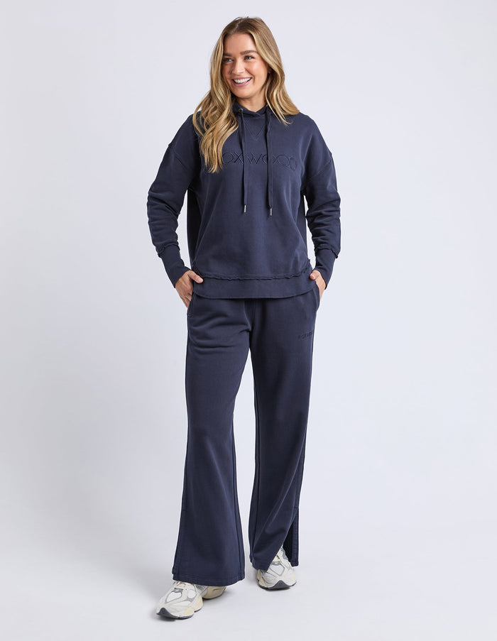 FOXWOOD_FOXWOOD SIMPLIFIED HOODIE NAVY _ FOXWOOD SIMPLIFIED HOODIE NAVY _ Ebony Boutique NZ
