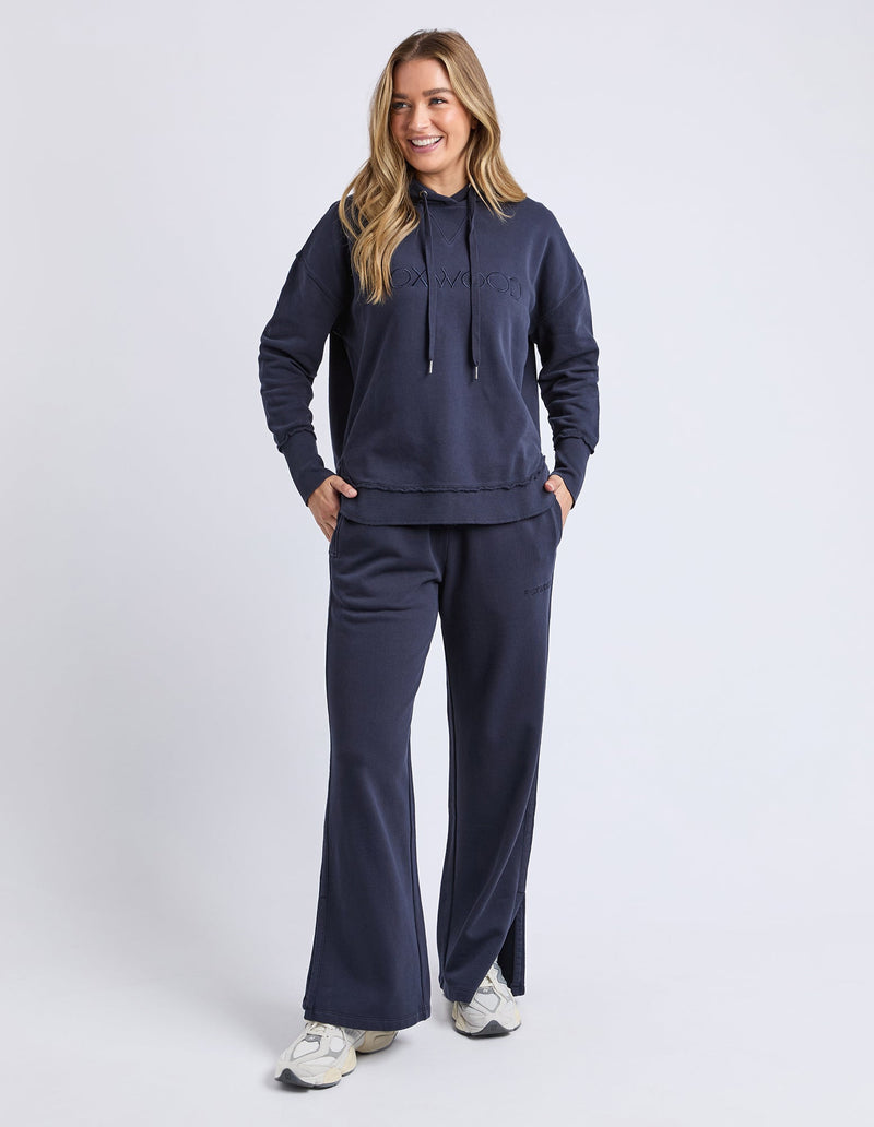 FOXWOOD_FOXWOOD SIMPLIFIED HOODIE NAVY _ FOXWOOD SIMPLIFIED HOODIE NAVY _ Ebony Boutique NZ