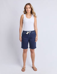 GABBY BERMUDA SHORT DARK BLUE_by_FOXWOOD_women's_in_New Zealand_ GABBY BERMUDA SHORT DARK BLUE _