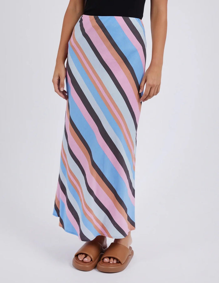 FOXWOOD_GAZELLE STRIPE SKIRT _ GAZELLE STRIPE SKIRT _ Ebony Boutique NZ