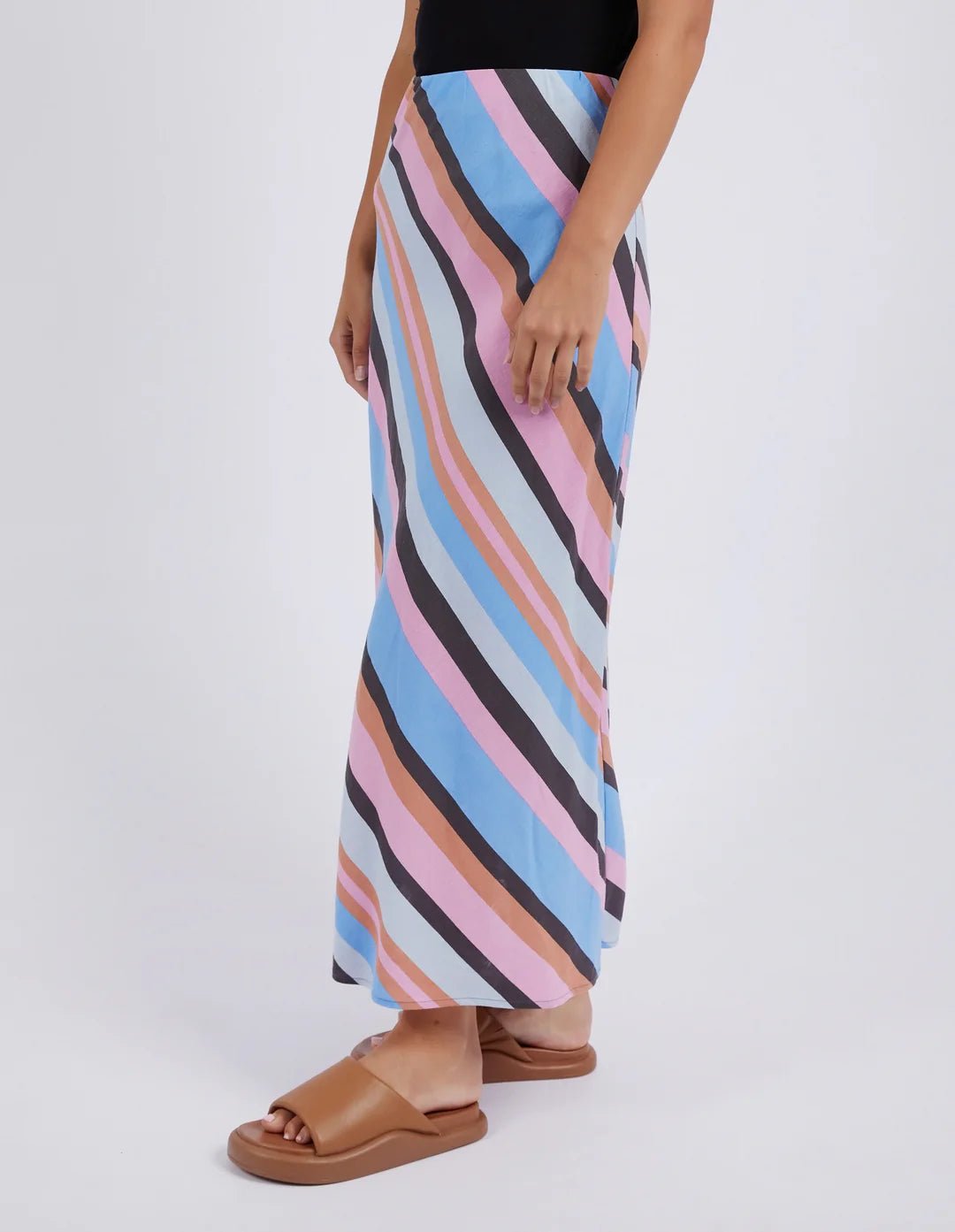 FOXWOOD_GAZELLE STRIPE SKIRT _ GAZELLE STRIPE SKIRT _ Ebony Boutique NZ