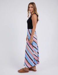 FOXWOOD_GAZELLE STRIPE SKIRT _ GAZELLE STRIPE SKIRT _ Ebony Boutique NZ