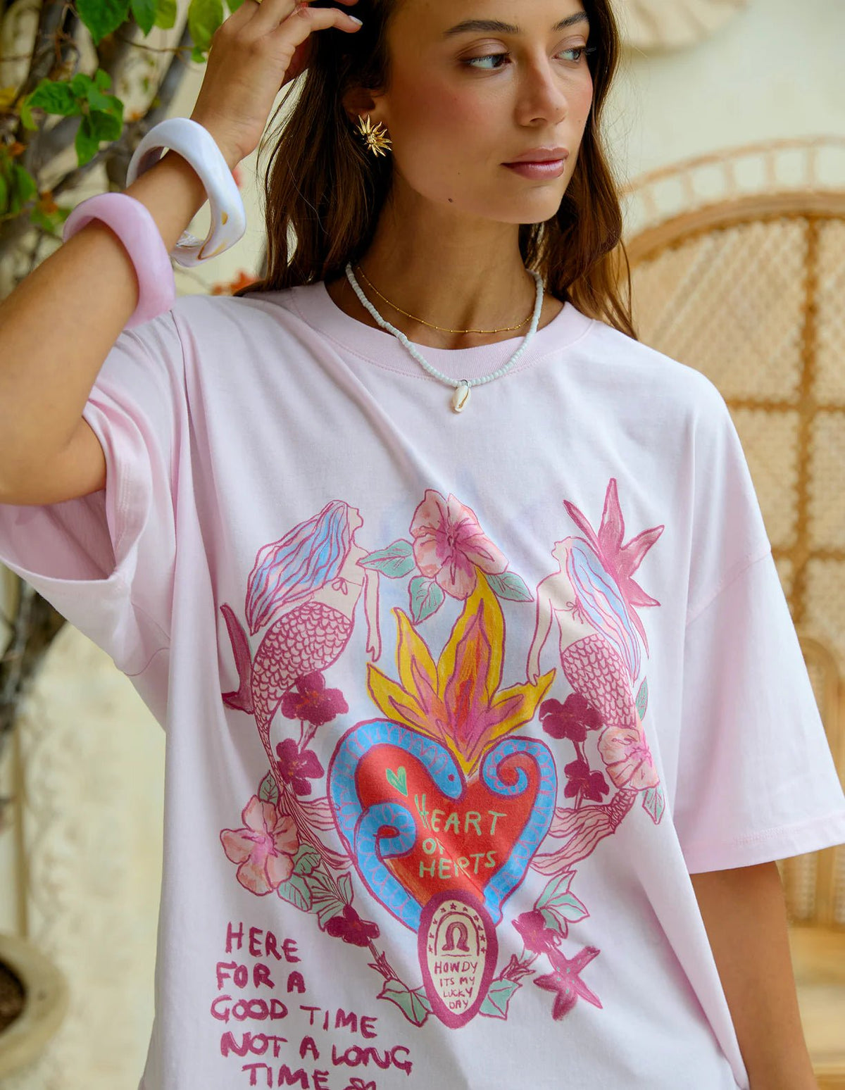 FOXWOOD_HEART OF HEARTS TEE _ HEART OF HEARTS TEE _ Ebony Boutique NZ