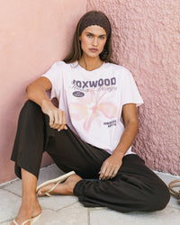 HIBISCUS TEE BALLERINA BALLERINA BALLERINA BALLERINA PINK_by_FOXWOOD_women's_in_New Zealand_ FEATURED / FRONT _