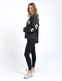 FOXWOOD_INTERVAL CREW DARK GREY _ INTERVAL CREW DARK GREY _ Ebony Boutique NZ