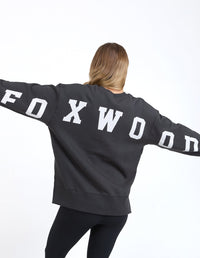 FOXWOOD_INTERVAL CREW DARK GREY _ INTERVAL CREW DARK GREY _ Ebony Boutique NZ