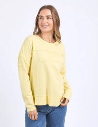 FOXWOOD_JAYNE THROW ON TOP LEMON _ JAYNE THROW ON TOP LEMON _ Ebony Boutique NZ