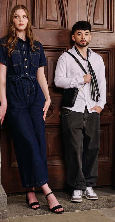 【美品】SUGARHILL Classic Denim Jumpsuit Foxwood | Lorena Jumpsuit | Denim | New Zealand – Ebony Boutique NZ