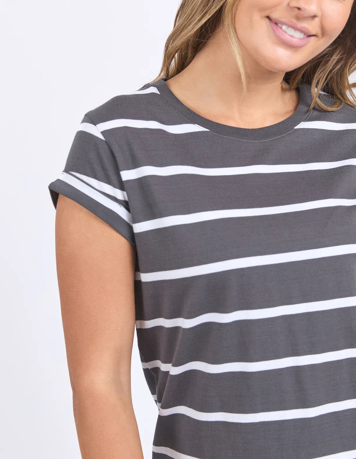 FOXWOOD_MANLY STRIPE TEE _ MANLY STRIPE TEE _ Ebony Boutique NZ