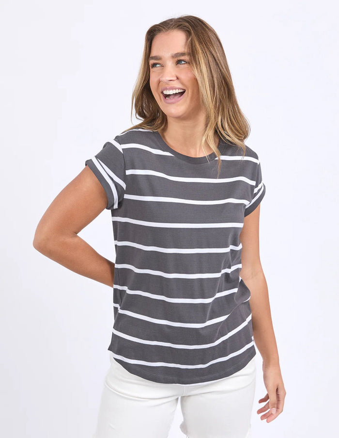 FOXWOOD_MANLY STRIPE TEE _ MANLY STRIPE TEE _ Ebony Boutique NZ