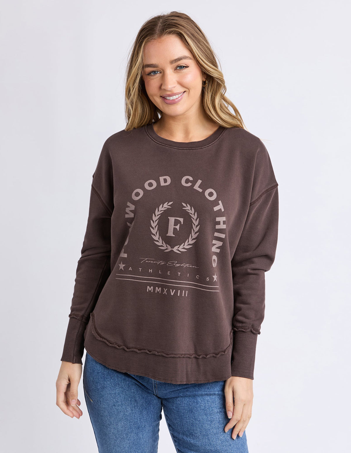 MEDALION CREW COFFEE_by_FOXWOOD_women's_in_New Zealand_ MEDALION CREW COFFEE _