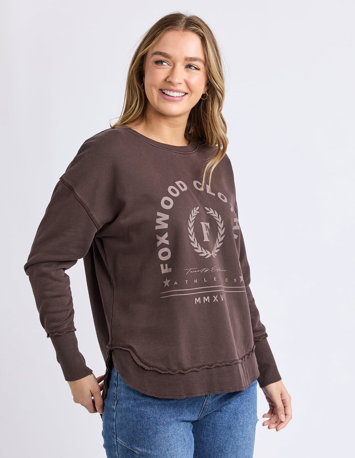 MEDALION CREW COFFEE_by_FOXWOOD_women's_in_New Zealand_ MEDALION CREW COFFEE _