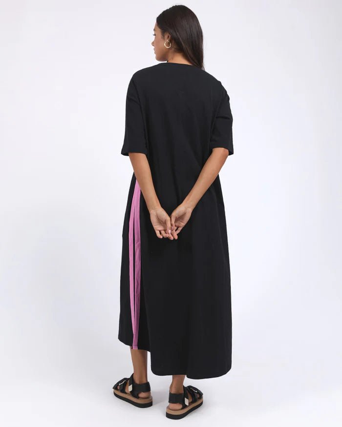 FOXWOOD_RECOVERY 3/4 SLEEVE DRESS _ RECOVERY 3/4 SLEEVE DRESS _ Ebony Boutique NZ