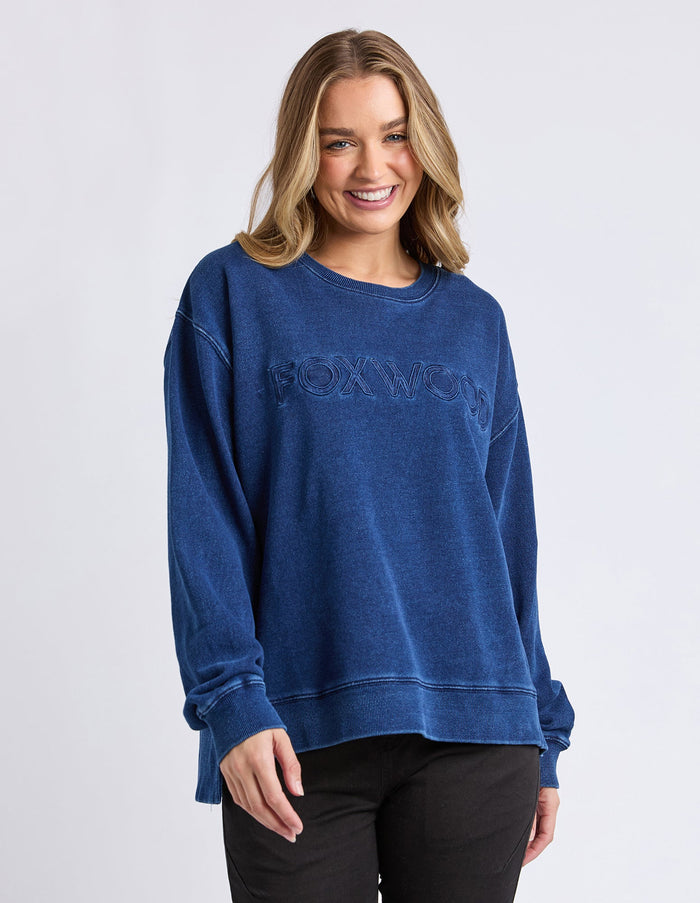 REMEDY CREW BLUE_by_FOXWOOD_women's_in_New Zealand_ REMEDY CREW BLUE _